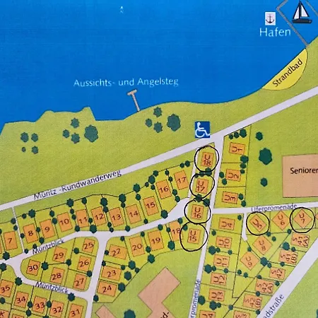 Ferienwohung Mueritzfreude Og شقة Marienfelde